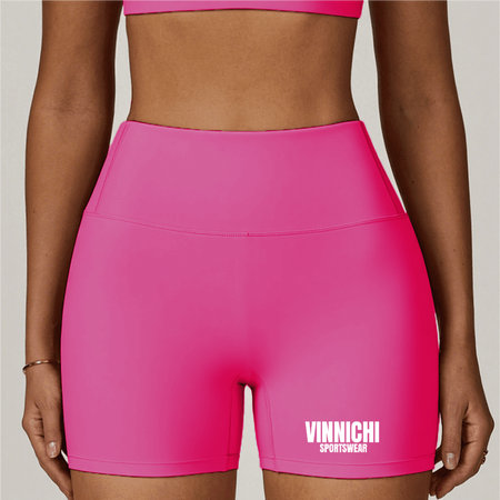 VINNICHi CloudFeel High-Waisted Compression Yoga Shorts