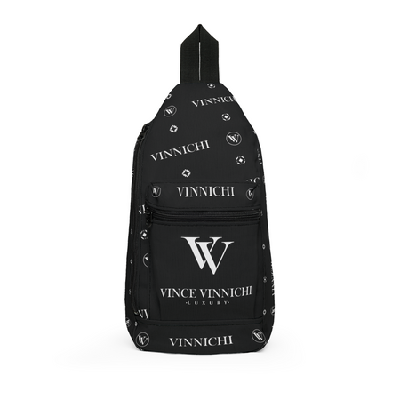 Sling Bag - Vince Vinnichi Branded Monogram Crossbody Bag