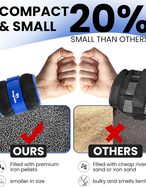 Load image into Gallery viewer, Ankle Weights for Women, Men and Kids - Strength Training Wrist/Leg/Arm Weight Set with Adjustable Strap for Jogging, Gymnastics, Aerobics, Physical Therapy
