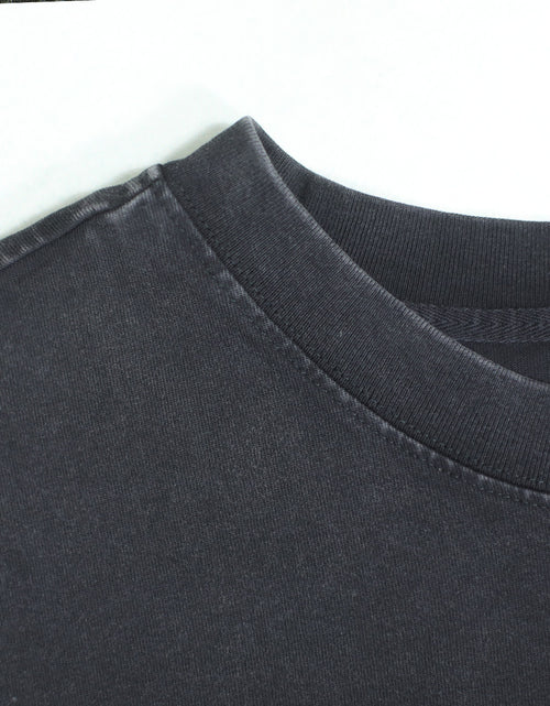 Load image into Gallery viewer, Vinnichi Unisex Heavyweight Cropped Snow-Washed T-Shirt (300GSM)
