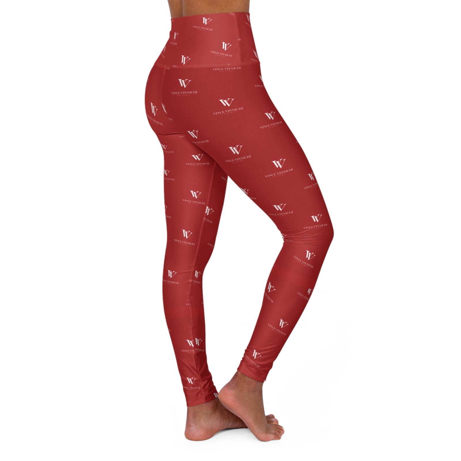 Vinnichi High Waisted Yoga Leggings (AOP)