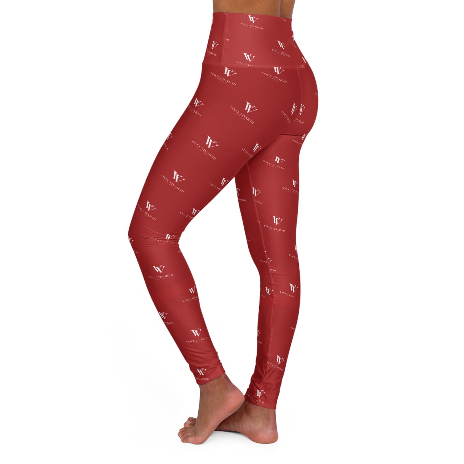 Vinnichi High Waisted Yoga Leggings (AOP)