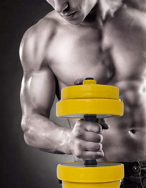 Load image into Gallery viewer, Dumbbell Set, Weights Adjustable Barbell Pair, Home Weights 2-In-1 Set, 22-33-44-55-66-88 Non-Slip, All-Purpose, Gym
