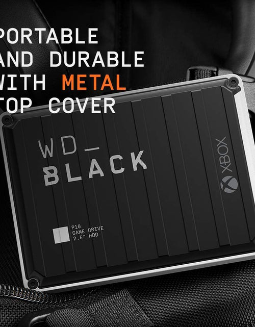 Load image into Gallery viewer, 4TB P10 Game Drive for Xbox - Portable External Hard Drive HDD with 1-Month Xbox Game Pass - WDBA5G0040BBK-WESN
