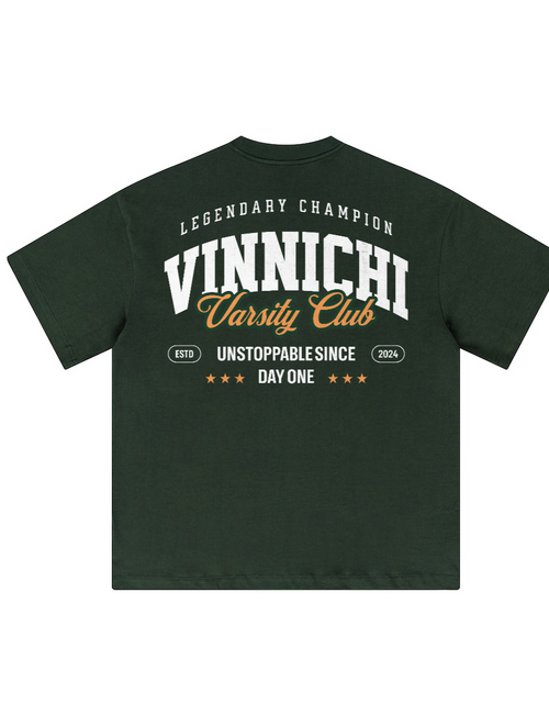Load image into Gallery viewer, Vinnichi Brooklyn Varsity Unisex Oversize Loose T-Shirt (310GSM)
