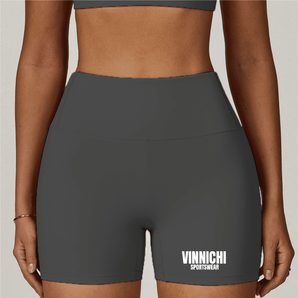 VINNICHi CloudFeel High-Waisted Compression Yoga Shorts