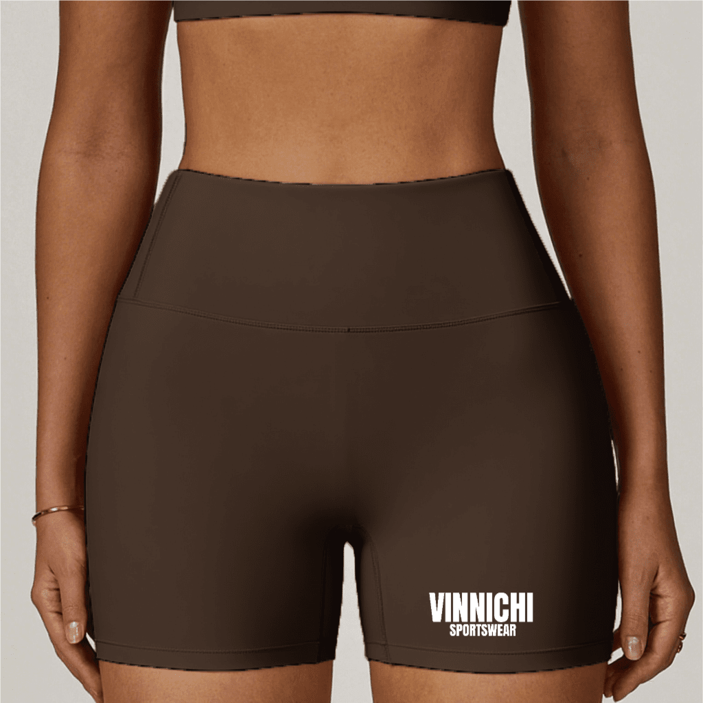 VINNICHi CloudFeel High-Waisted Compression Yoga Shorts