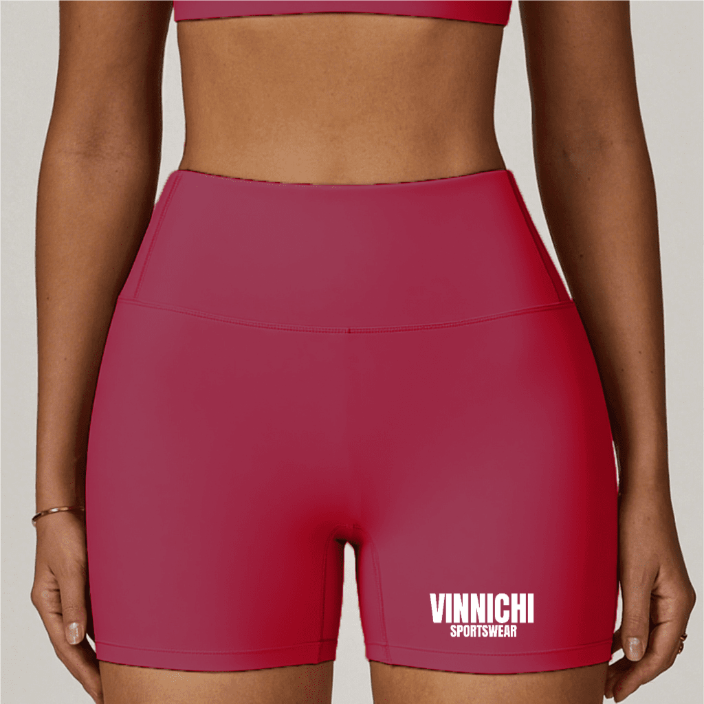 VINNICHi CloudFeel High-Waisted Compression Yoga Shorts