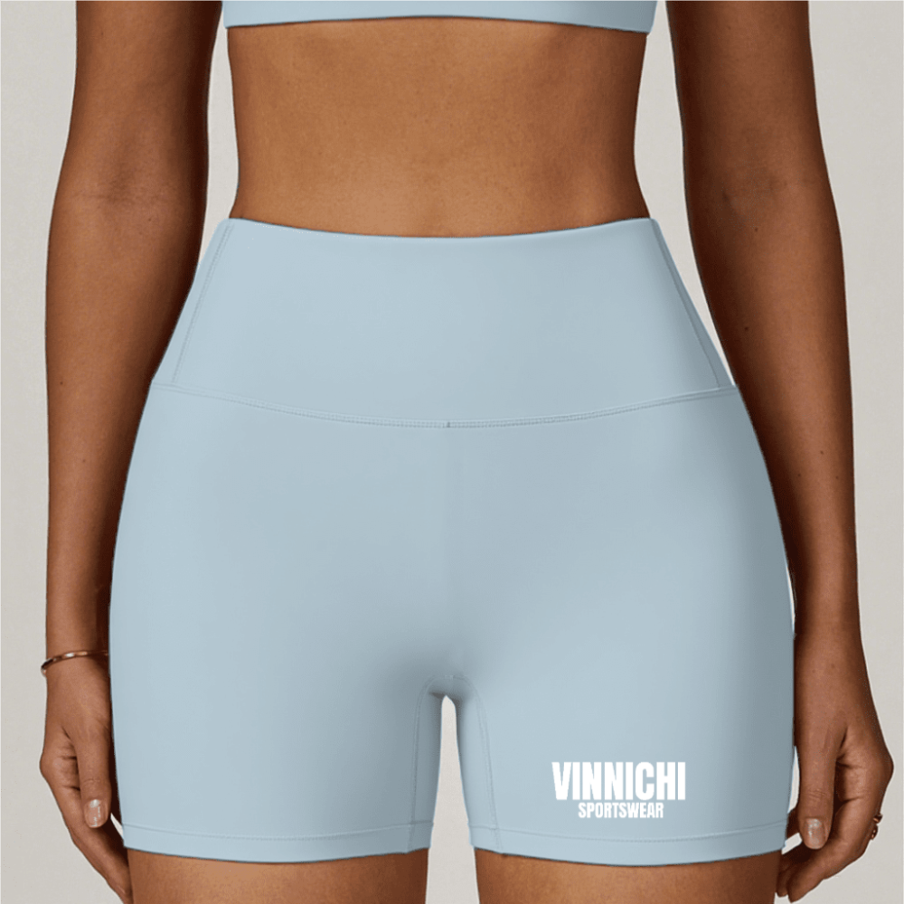 VINNICHi CloudFeel High-Waisted Compression Yoga Shorts