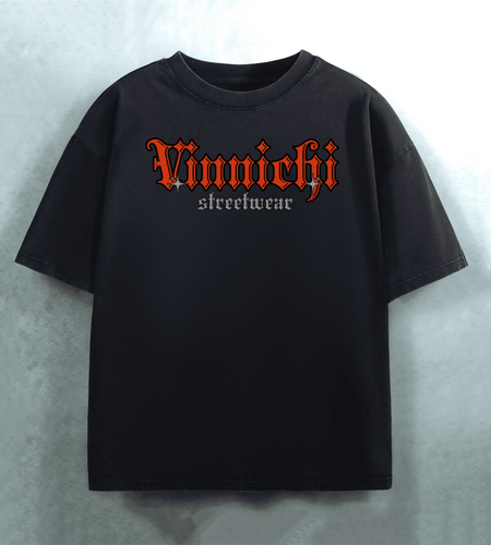 Vinnichi Unisex Heavyweight Oversized Snow-Wash T-Shirt (300GSM)