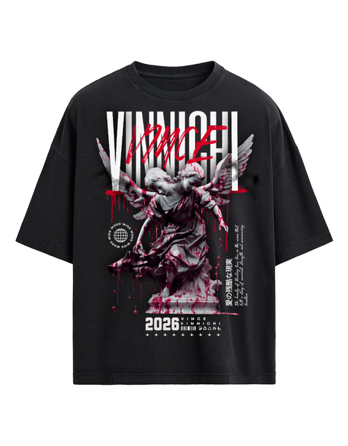 Load image into Gallery viewer, Vinnichi Unisex Oversized T-shirt(190 GSM)
