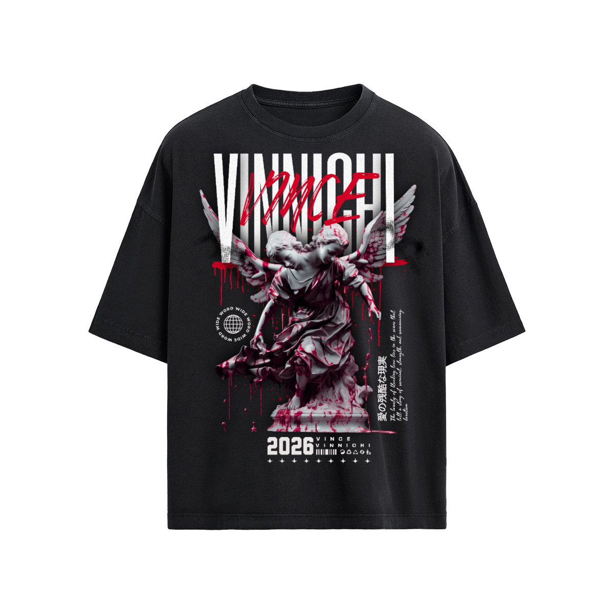 Vinnichi Unisex Oversized T-shirt(190 GSM)