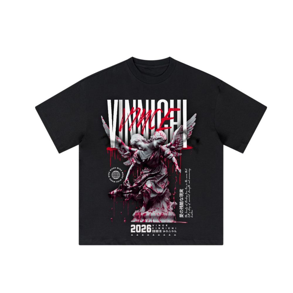 Vinnichi Unisex Heavyweight Loose T-Shirt (310GSM)