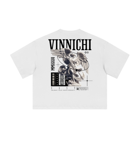 Vinnichi Unisex Heavyweight Cropped Loose T-Shirt (280GSM)