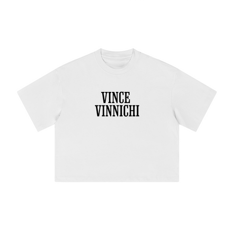 Vinnichi Unisex Heavyweight Cropped Loose T-Shirt (280GSM)