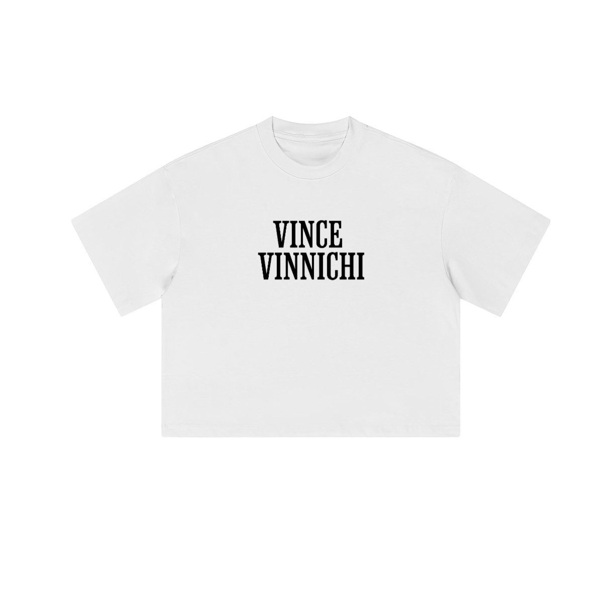 Vinnichi Unisex Heavyweight Cropped Loose T-Shirt (280GSM)
