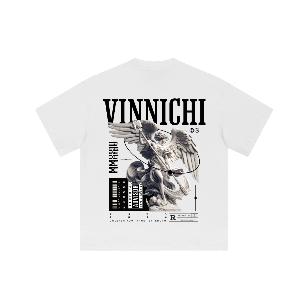 Vinnichi Unisex Heavyweight Loose T-Shirt (310GSM)
