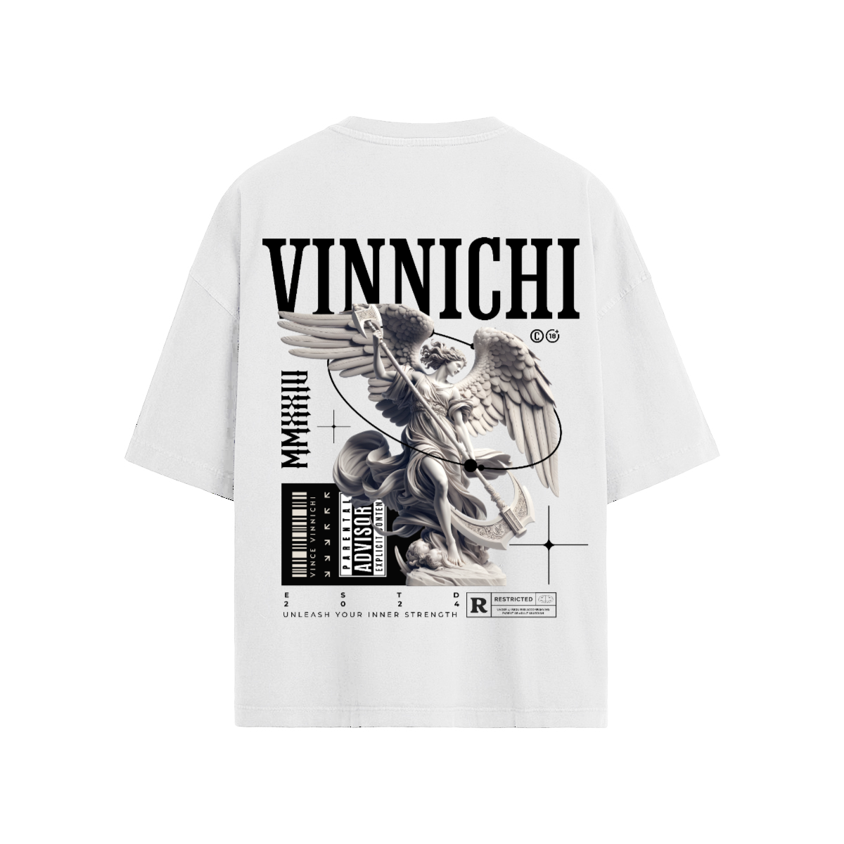 Vinnichi Unisex Oversized T-shirt(190 GSM)