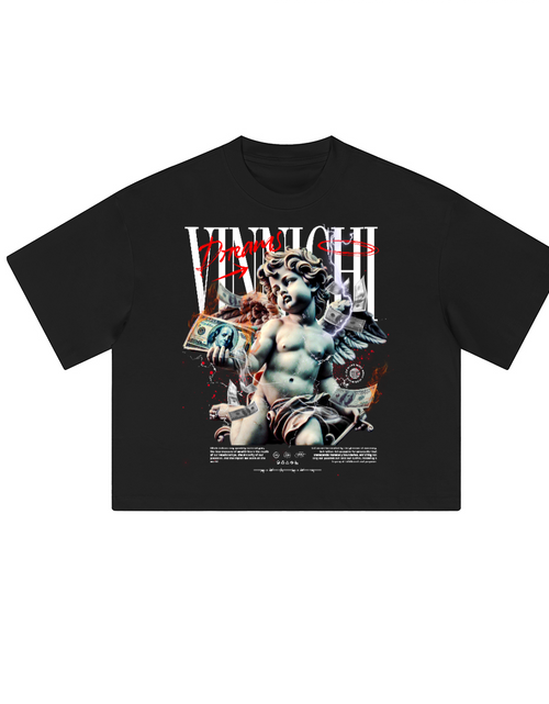 Load image into Gallery viewer, Vinnichi Unisex Heavyweight Cropped Loose T-Shirt (280GSM)
