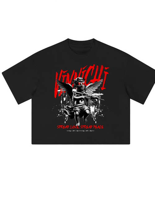 Load image into Gallery viewer, Vinnichi Unisex Heavyweight Cropped Loose T-Shirt (280GSM)

