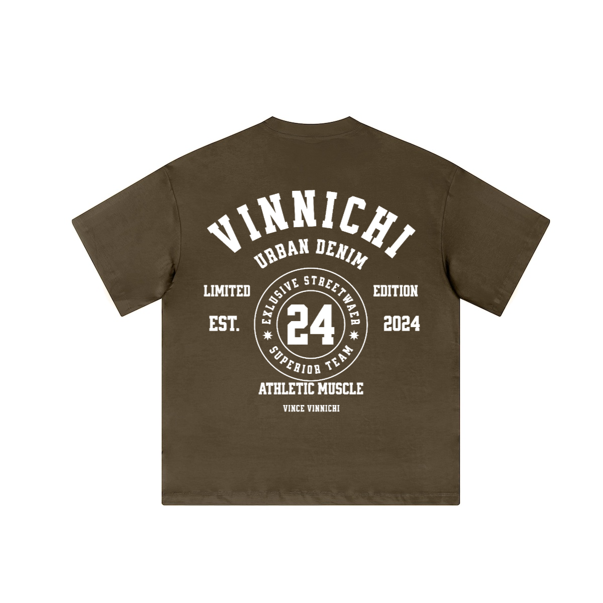Vinnichi Unisex Heavyweight Loose T-Shirt (310GSM)