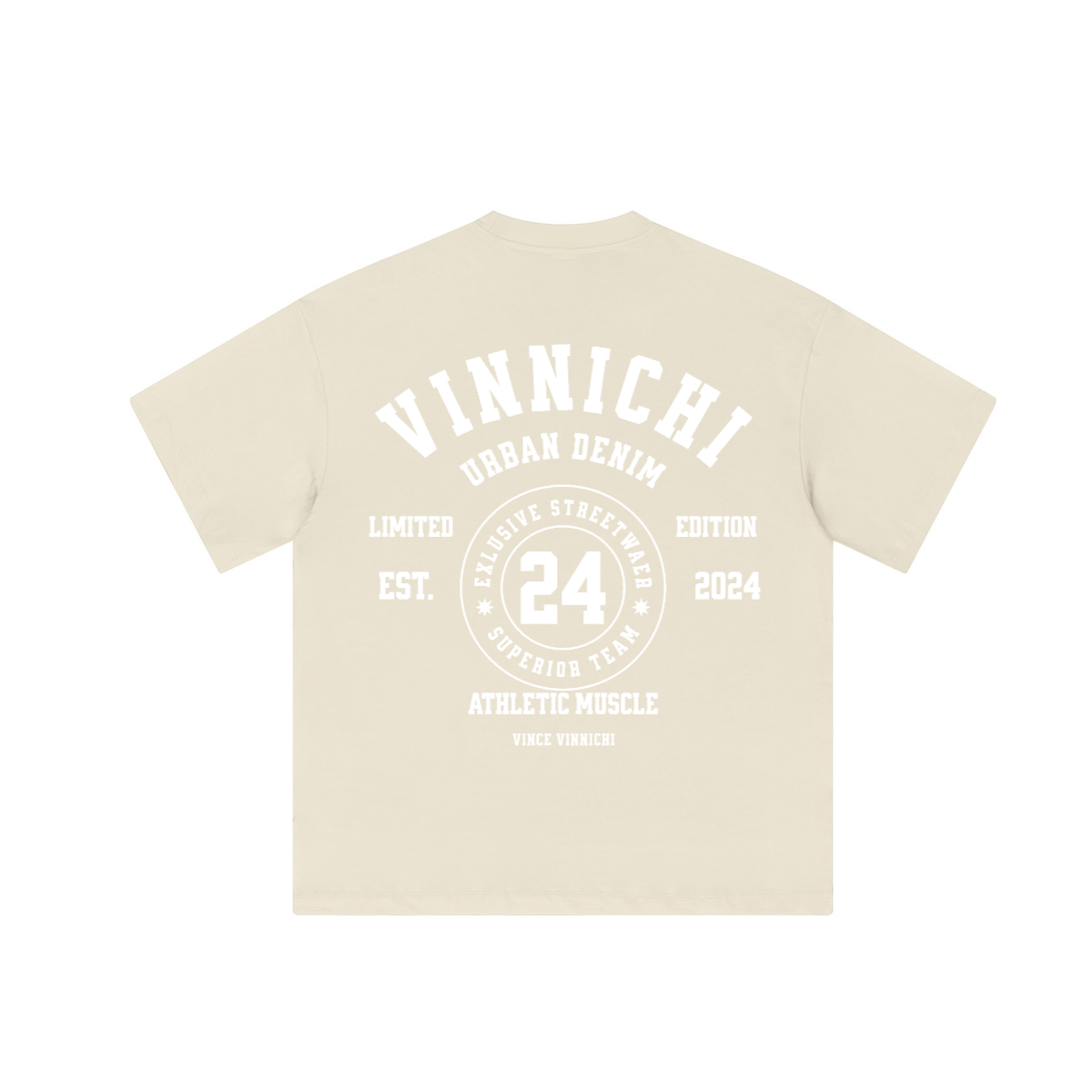 Vinnichi Unisex Heavyweight Loose T-Shirt (310GSM)