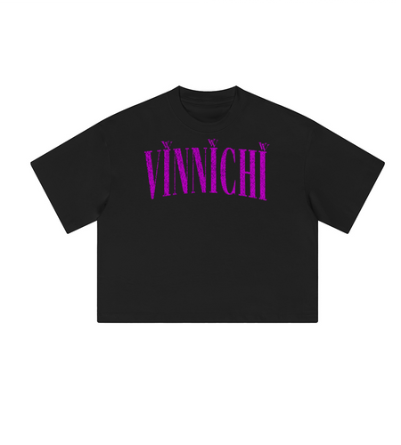 Vinnichi Unisex Heavyweight Cropped Loose T-Shirt (280GSM)