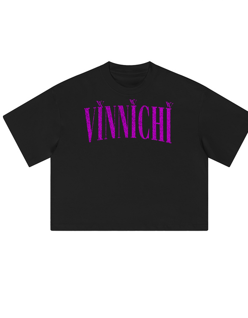 Load image into Gallery viewer, Vinnichi Unisex Heavyweight Cropped Loose T-Shirt (280GSM)
