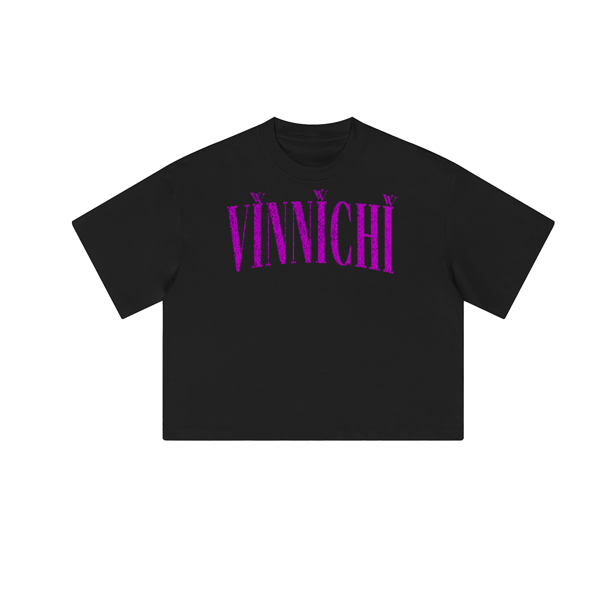 Vinnichi Unisex Heavyweight Cropped Loose T-Shirt (280GSM)