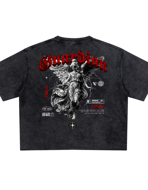 Load image into Gallery viewer, Vinnichi Unisex Heavyweight Cropped Snow-Washed T-Shirt (285GSM)
