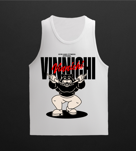 Vinnichi Unisex 100% Combed Cotton Tank Top(200GSM)