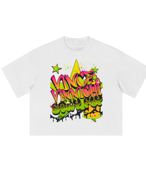 Load image into Gallery viewer, Vinnichi Unisex Heavyweight Cropped Loose T-Shirt (280GSM)

