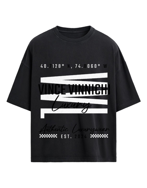 Load image into Gallery viewer, Vinnichi Unisex Oversized T-shirt(190 GSM)
