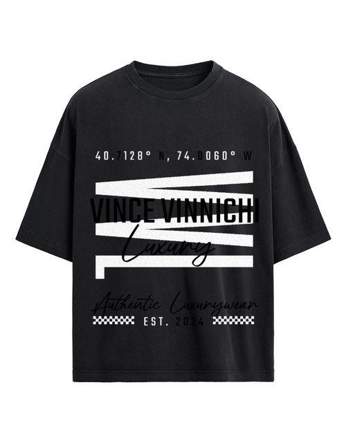 Load image into Gallery viewer, Vinnichi Unisex Oversized T-shirt(190 GSM)
