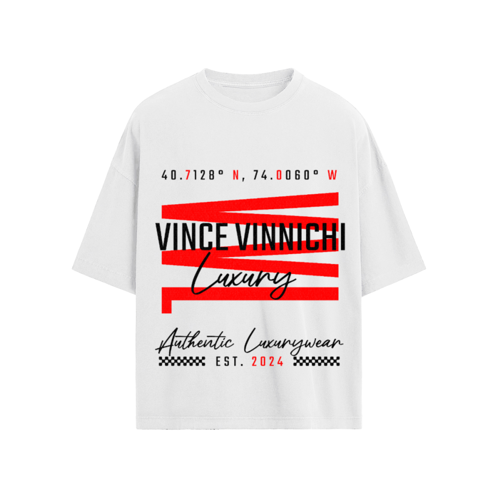 Vinnichi NYC Unisex Oversized T-shirt(190 GSM)