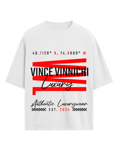 Load image into Gallery viewer, Vinnichi NYC Unisex Oversized T-shirt(190 GSM)

