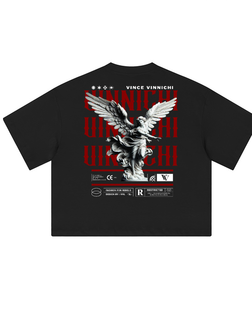 Load image into Gallery viewer, Vinnichi Unisex Heavyweight Cropped Loose T-Shirt (280GSM)
