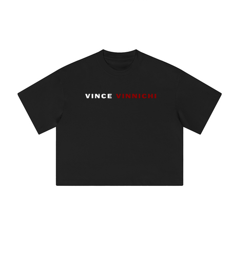 Vinnichi Unisex Heavyweight Cropped Loose T-Shirt (280GSM)