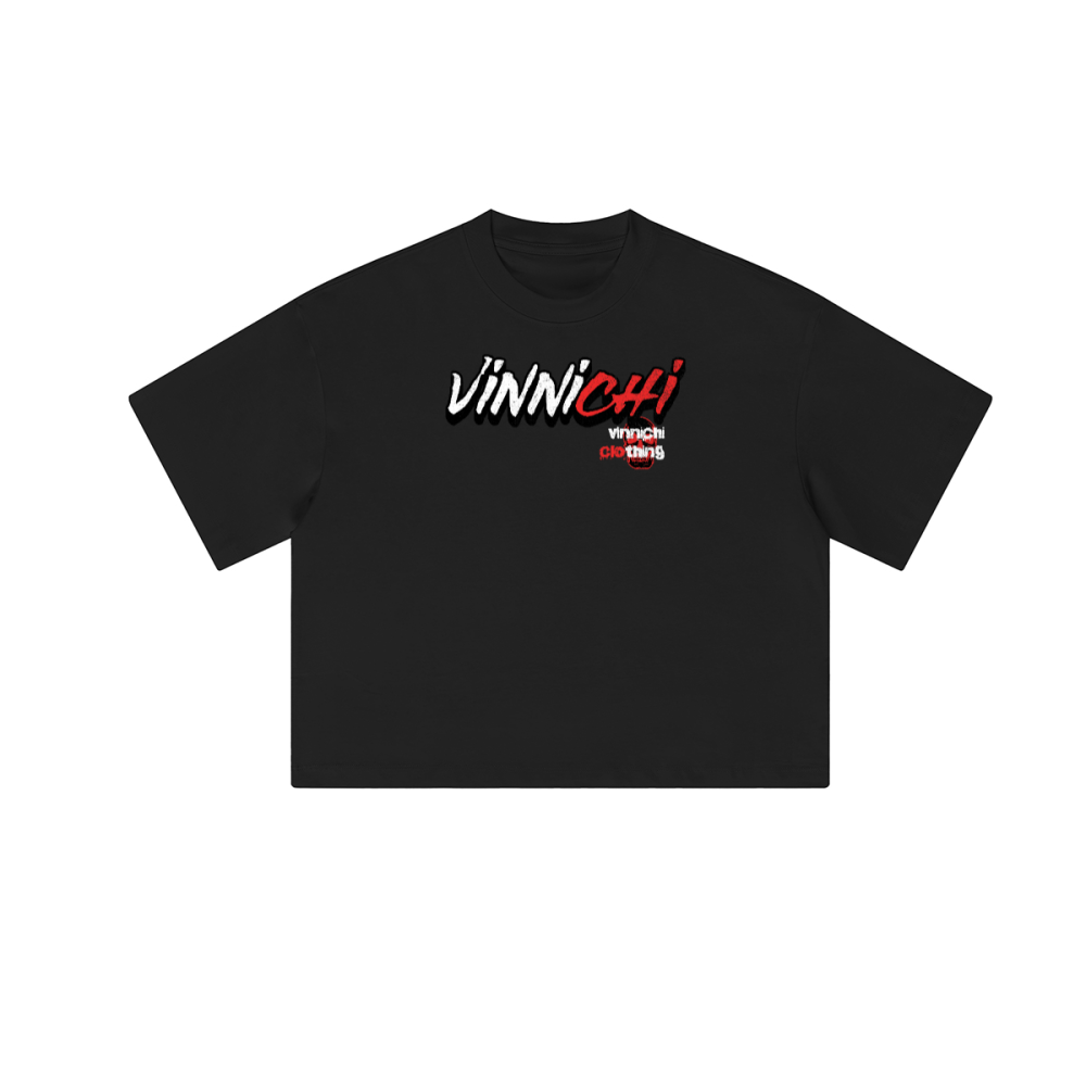 Vinnichi Unisex Heavyweight Cropped Loose T-Shirt (280GSM)