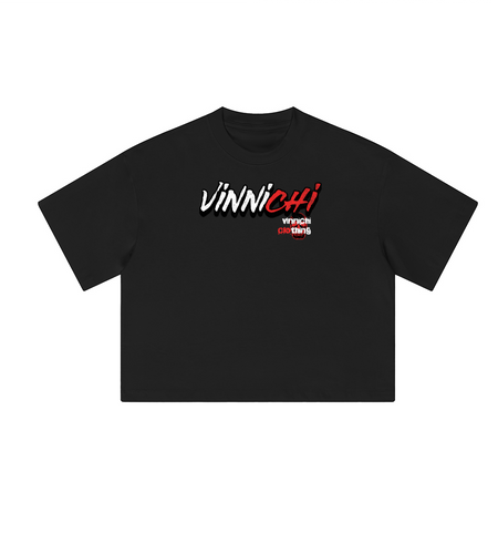 Vinnichi Unisex Heavyweight Cropped Loose T-Shirt (280GSM)