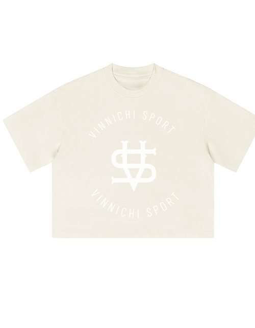 Load image into Gallery viewer, Vinnichi Unisex Heavyweight Cropped Loose T-Shirt (280GSM)
