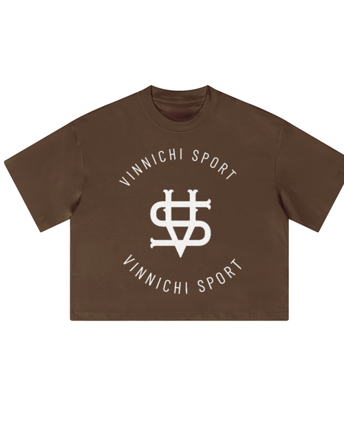 Load image into Gallery viewer, Vinnichi Unisex Heavyweight Cropped Loose T-Shirt (280GSM)
