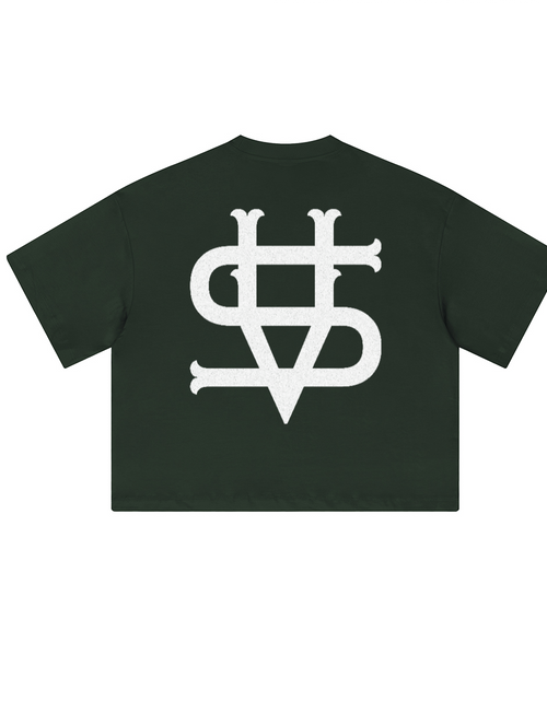 Load image into Gallery viewer, Vinnichi Unisex Heavyweight Cropped Loose T-Shirt (280GSM)
