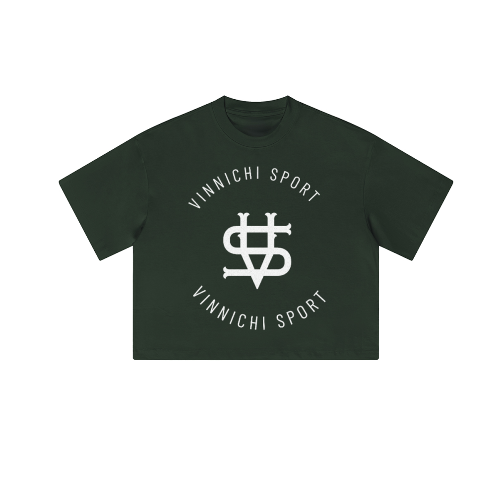 Vinnichi Unisex Heavyweight Cropped Loose T-Shirt (280GSM)