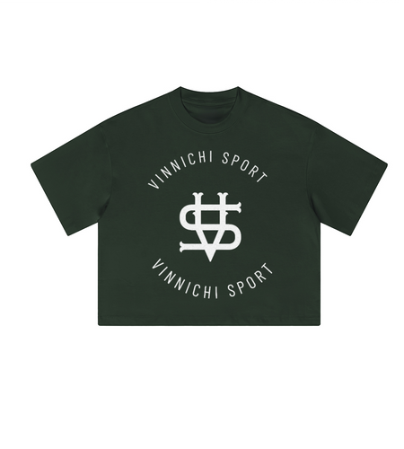 Vinnichi Unisex Heavyweight Cropped Loose T-Shirt (280GSM)