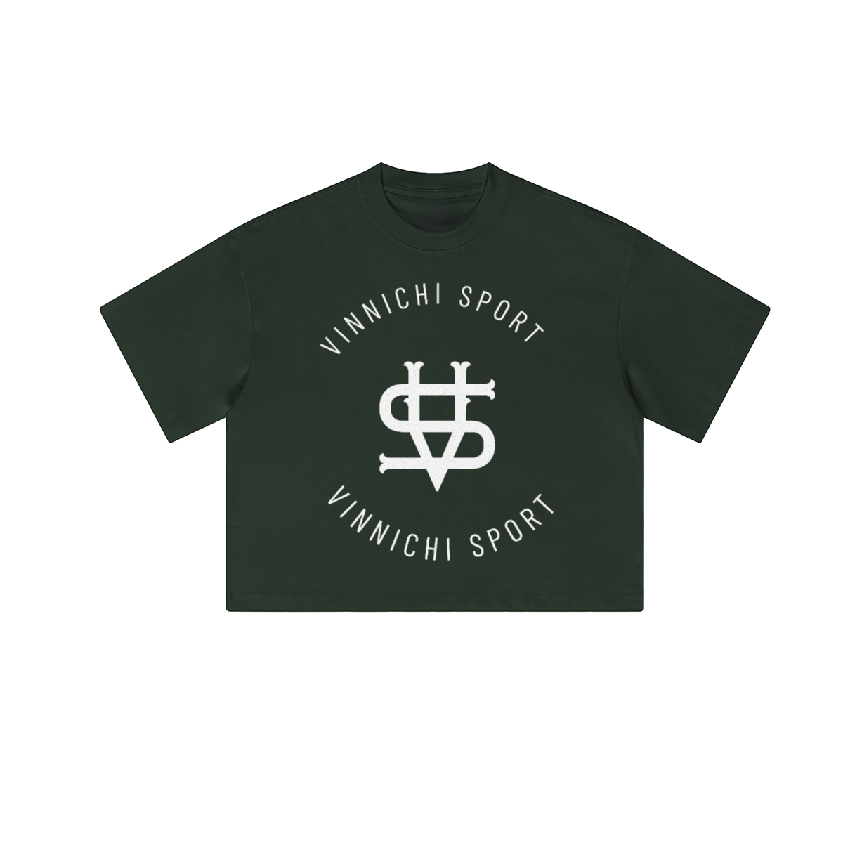 Vinnichi Unisex Heavyweight Cropped Loose T-Shirt (280GSM)