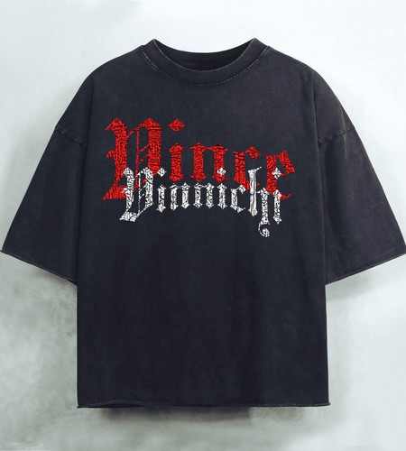 Vinnichi Unisex Heavyweight Cropped Snow-Washed T-Shirt (300GSM)