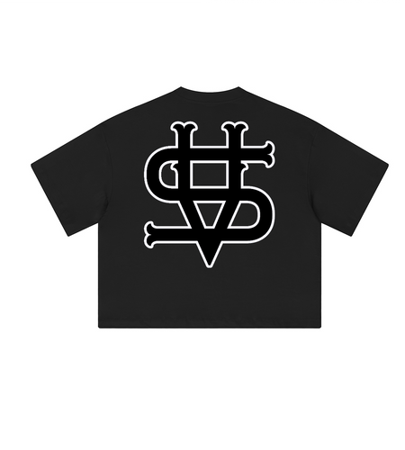 Unisex Heavyweight Cropped Loose T-Shirt (280GSM)