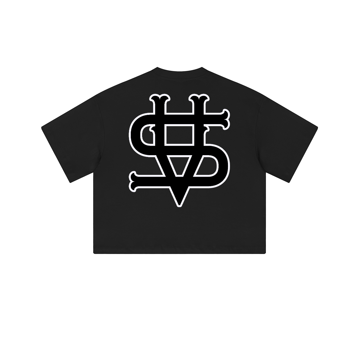 Unisex Heavyweight Cropped Loose T-Shirt (280GSM)