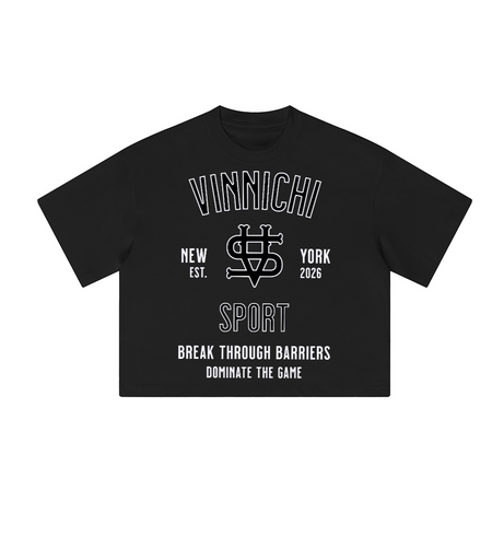 Unisex Heavyweight Cropped Loose T-Shirt (280GSM)